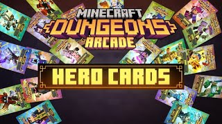 Minecraft Dungeons Arcade Series 3 Update Void Voyager and Darian Hero Card Gameplay [upl. by Kinsley]