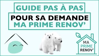 MA PRIME RENOV 2021  COMMENT DEMANDER LAIDE COMMENT CRÉER SON COMPTE ET OBTENIR LE PAIEMENT [upl. by Nnylcaj130]