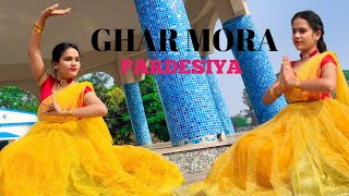 GHAR MORA PARDESIYA   Kalank   Shreya Ghoshal   Dance cover   Poradhin nare [upl. by Ynnattirb63]