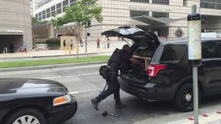 LAPD SWAT Officer turns out for shooting At UCLA [upl. by Steven]