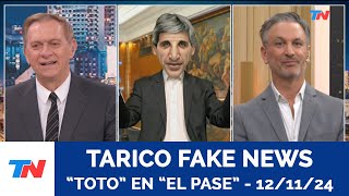 TARICO FAKE NEWS I quotTotoquot en quotEl Pasequot  121124 [upl. by Lesya]