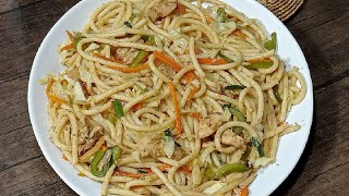 chicken chow mein recipe easy and authentic tastyhealthyfusion8286 [upl. by Anestassia]