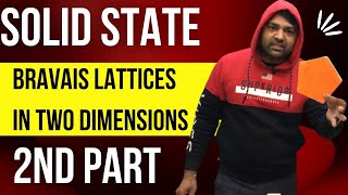 Solid state physics ll Bravais lattices in two dimensions second part [upl. by Ahsenac]