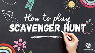 How to play Scavenger Hunt  ESL Games amp Activities [upl. by Ebehp587]