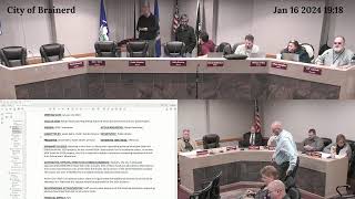 City of Brainerd  Safety amp Public Works Committee  1162024 [upl. by Oidiple]