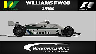 ASSETTO CORSA WILLIAMS FW08 1982 REUTEMANN [upl. by Mcquoid994]