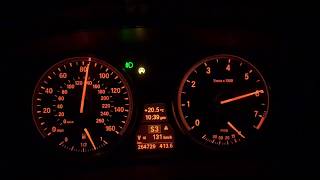 BMW E60 N54 535i 0200 kmh Acceleration [upl. by Benildis]