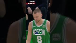 PORZINGIS VS KNICKS highlights nba shorts [upl. by Kurr]