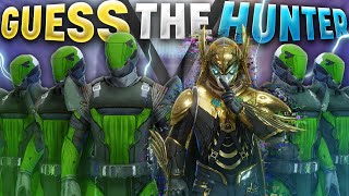 GUESS THE HUNTER MAIN  Destiny 2 Season of The Witch [upl. by Annauj]