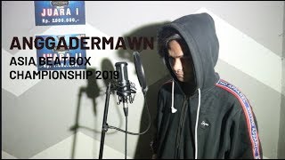 ANGGA DERMAWAN  ASIA BEATBOX CHAMPIONSHIP SOLO BATTLE WILDCARD ABC2019 [upl. by Gardal256]