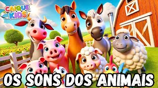 Aprenda os Sons dos Animais da Fazenda  Música Infantil Educativa e Divertidaquot [upl. by Siroval119]