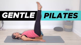 Gentle Pilates  20 MIN PILATES STRETCH [upl. by Ambur]