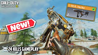 New TEC9  Film Noir is too good in BR Solo vs Squad 24 kills gameplay Best TEC 9 gunsmith for BR [upl. by Kauppi]