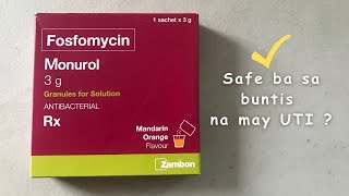 Fosfomycin for UTI SAFE BA PAANO Philippines [upl. by Julide]