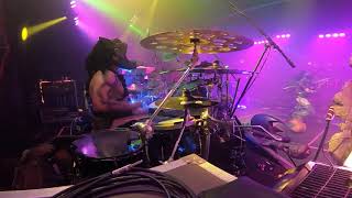 GWAR  Maggots live drum cam view of JiZMak da Gusha [upl. by Aipmylo]