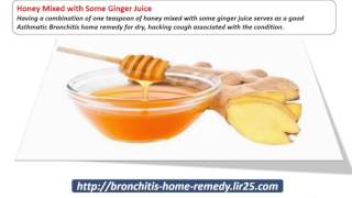 Home Remedy for Asthmatic Bronchitis [upl. by Aliuqet]