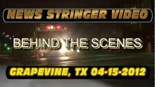 Behind the Scenes  Grapevine Texas 4 Alarm Fire Lazy Bones Fire 04152012 [upl. by Stiruc]