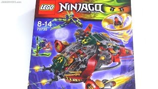 Built in 60 seconds LEGO Ninjago Ronin REX 70735 [upl. by Aioj815]