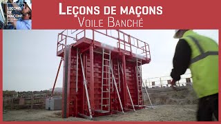 Les bons gestes en maçonnerie  Voile Banché [upl. by Quill170]