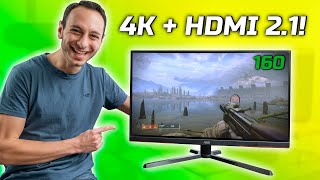 An Affordable 4K Gaming Monitor With HDMI 21 AOC U27G3X [upl. by Aineval]