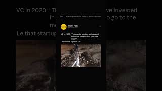 When Crypto Startup Dream Hit the Ground Startup Memes shorts memes [upl. by Asare438]