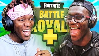 KSI AND DEJI DO DUOS ON FORTNITE [upl. by Starinsky]