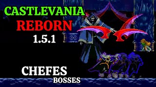 Castlevania SOTN REBORN MOD 151  Todos os Chefes [upl. by Ferri]