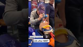 Endotracheal intubation NEET motivation NEET 2024 shortsmbbsneetaiimskota Secret Medico [upl. by Ritz]