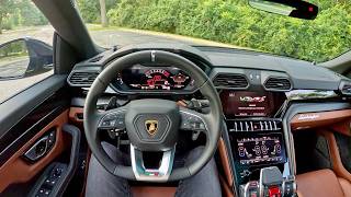 2023 Lamborghini Urus S  POV First Driving Impressions [upl. by Yesnnyl]