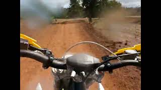 Ripping husqvarna tc 85 dirt bike track [upl. by Eirek909]