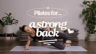 Pilates for a Strong Lower Back  By an Osteopath  No Equipment [upl. by Lucy]