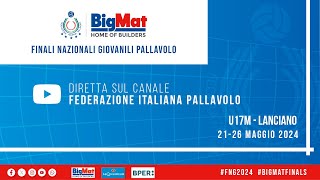 🔴BIGMAT FINALI NAZIONALI GIOVANILI U17M n°gara 462  VOLLEY TREVISO vs DIAVOLI POWERVOLLEY [upl. by Drucilla889]