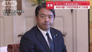 【速報】年収の壁「178万円目指す」自公国が合意 ガソリンの暫定税率は廃止へ【スーパーJチャンネル】2024年12月11日 [upl. by Previdi]