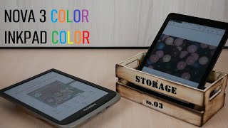 Onyx Boox Nova 3 Color vs Pocketbook Inkpad Color [upl. by Ranip586]