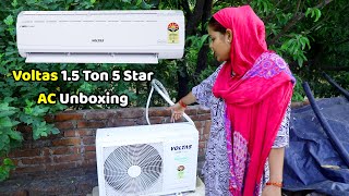 Voltas 15 Ton 5 Star Inverter AC ⚡2024 model Unboxing  JYOTI NEW DREAM [upl. by Esoj]