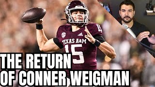 The Return of Conner Weigman  Texas AampM QB Room Preview [upl. by Neemsay]