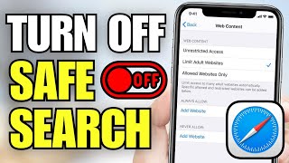 How To Turn Off Safe Search Mode on Safari Mobile [upl. by Oleta790]