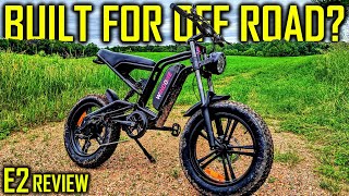 Windone E2 Long Travel Suspension Off Road eBike Test amp Review [upl. by Maddie]