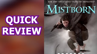 Mistborn Era 1  Quick Review [upl. by Mussman]