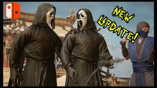 New Update  Ghostface On Mortal Kombat 1 For Nintendo Switch Lets Play A Game [upl. by Adlog127]