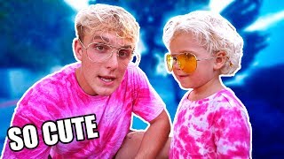 MEETING THE MINI JAKE PAUL [upl. by Fidelas]