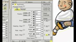 TVPaint Animation教程  拼貼動畫Cutout animation的製作2 [upl. by Harrak]