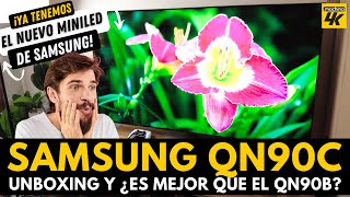 Televisor Samsung QN90C 2023 ✨ Unboxing y ¿Es Mejor que el Samsung QN90B [upl. by Anrahs408]