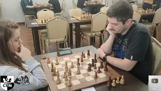 Pinkamena 1814 vs V Rusu 1807 Chess Figt Nigth CFN Blitz [upl. by Umberto]