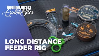 How To Tie A Long Distance Feeder Rig  Coarse Fishing Quickbite [upl. by Clellan]