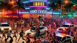 Is Spring Break on South Beach complete madness in 2024 [upl. by Yaf283]