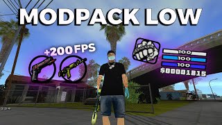 GTA SAMP MODPACK GANGSTER HIGH FPS FOR LOW END PC [upl. by Lucy941]