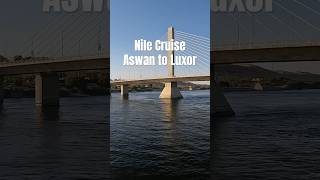 Nile Cruise  Aswan to Luxor nileriver egypt travel travelvlog aswan luxor cruise [upl. by Tammy]