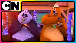 Grizzy and The Lemmings 🐻 Ostrich’s Wild Revenge on Grizzy  Compilation  Kids Cartoon cnindia [upl. by Enomad]