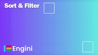 Tools Sort amp Filter  Enginiio [upl. by Niuqaoj700]